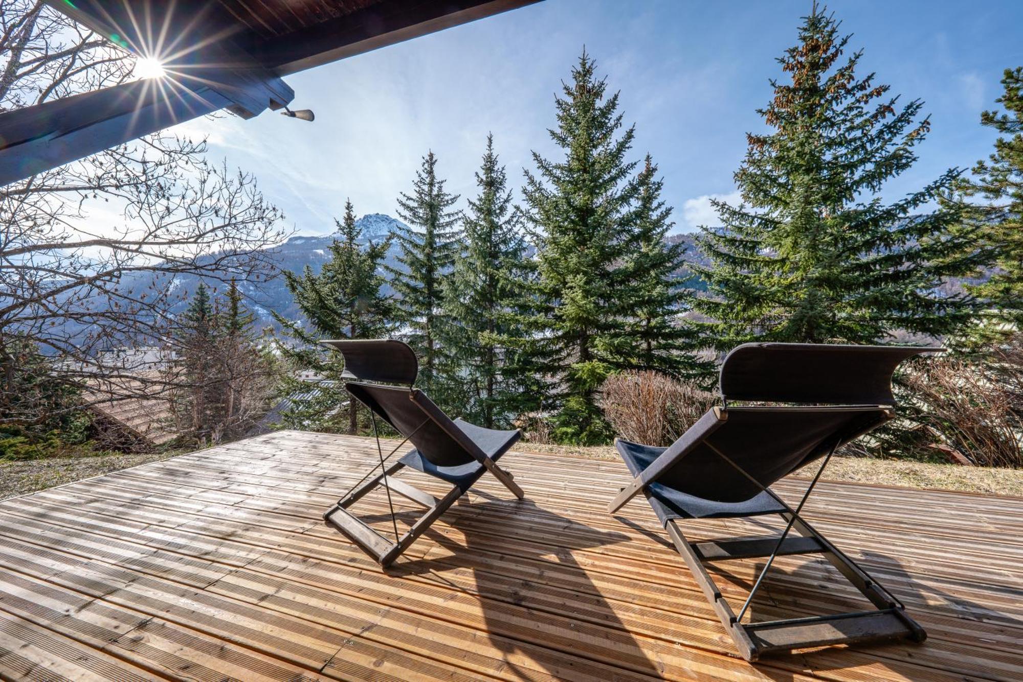 Serre Chevalier Studio 30 M2 Coin Montagne A 8 Minutes Des Pistes Сен-Шафре Экстерьер фото